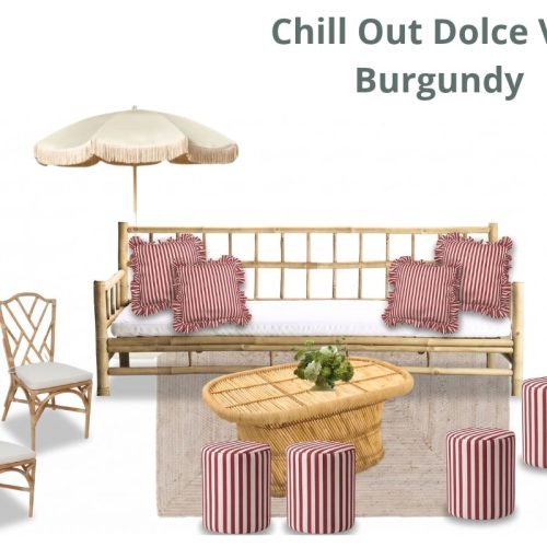 Chill Out La Dolce Vita Burgundy